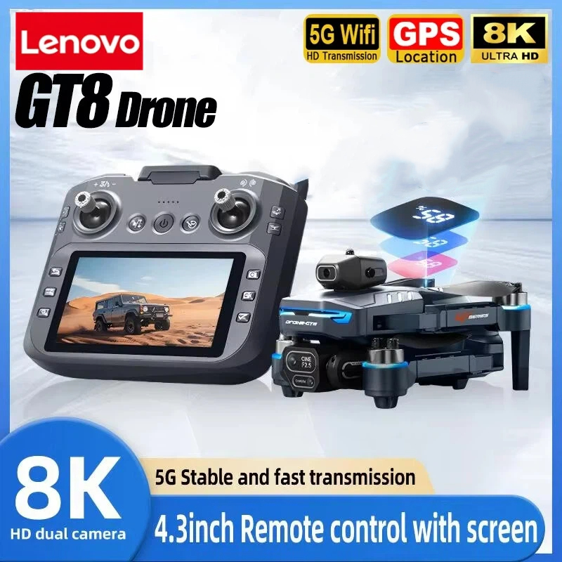 Lenovo GT8 8K Drone Profession - Drone Gimbal 2 Axis บทวิจารณ์และราคา