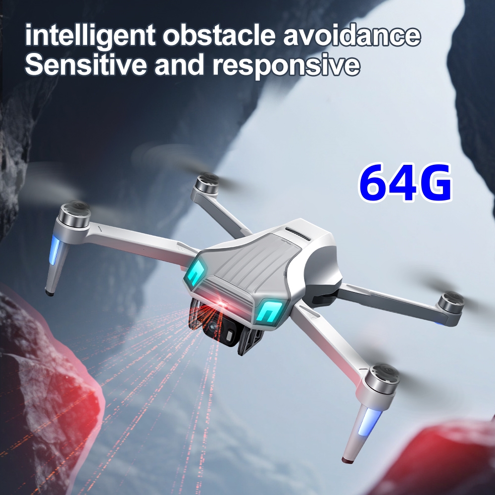 NCZOBOE U55 โดรน GPS พร้อมรีโม - Drone Gimbal 2 Axis บทวิจารณ์และราคา