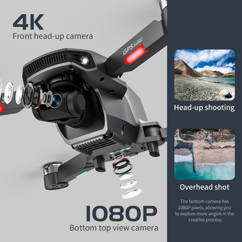 L106 Pro 3 Drone 5G WIFI FPV G - Drone Gimbal 2 Axis บทวิจารณ์และราคา