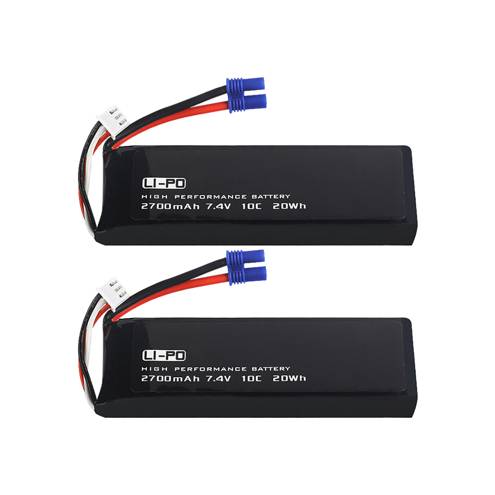 7.4V 2700mAh 10C แบตเตอรี่เดิม - Drone Gimbal 2 Axis บทวิจารณ์และราคา