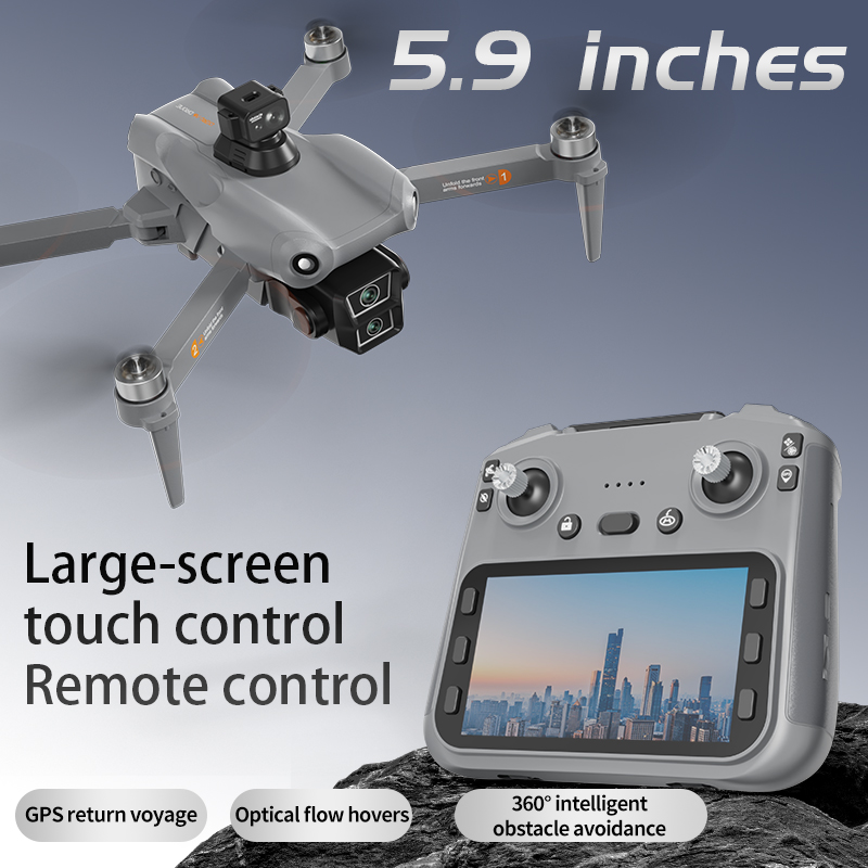 โดรน L300 Pro GPS ระดับมืออาชี - Drone Gimbal 2 Axis บทวิจารณ์และราคา