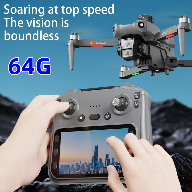 โดรน L300 Pro GPS ระดับมืออาชี - Drone Gimbal 2 Axis บทวิจารณ์และราคา